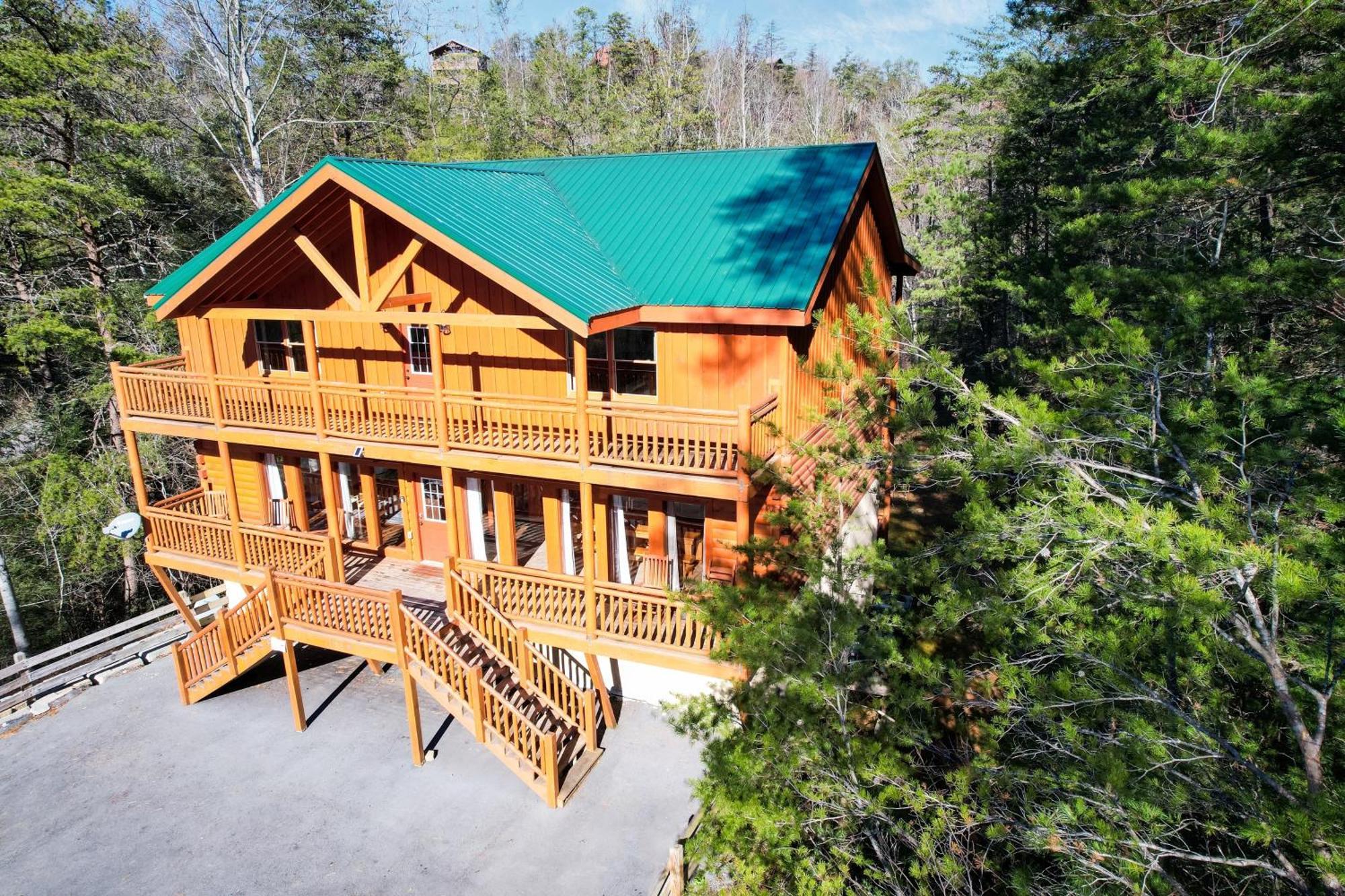 Sycamore By Avantstay Spectacular Mountain Home W Indoor Pool Hot Tub Home Theatre Fire Pit Sevierville Exterior foto