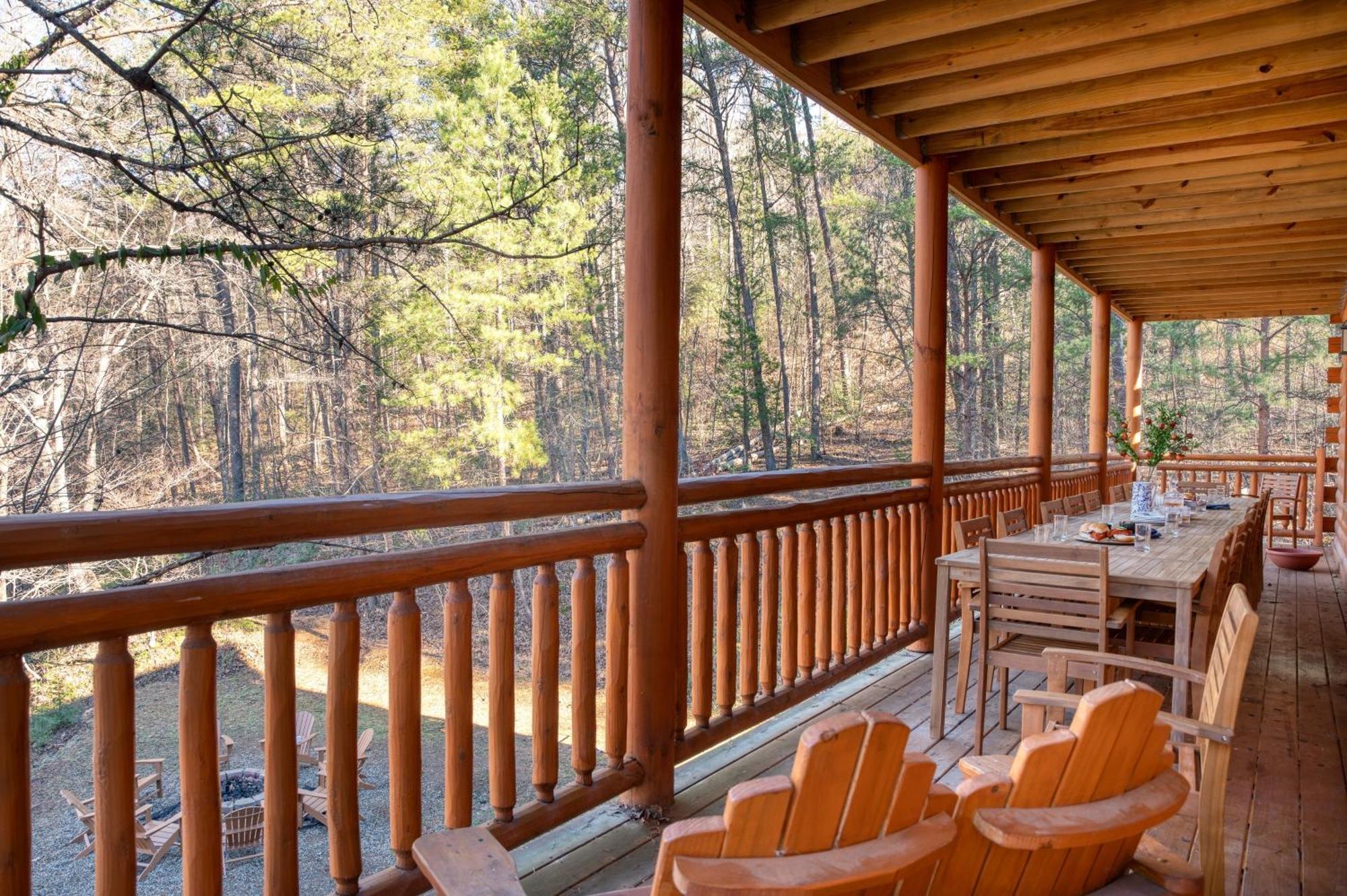 Sycamore By Avantstay Spectacular Mountain Home W Indoor Pool Hot Tub Home Theatre Fire Pit Sevierville Exterior foto